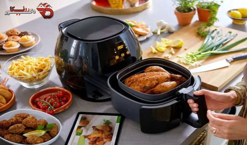 غذاهای قابل پخت با سرخکن بدون روغن